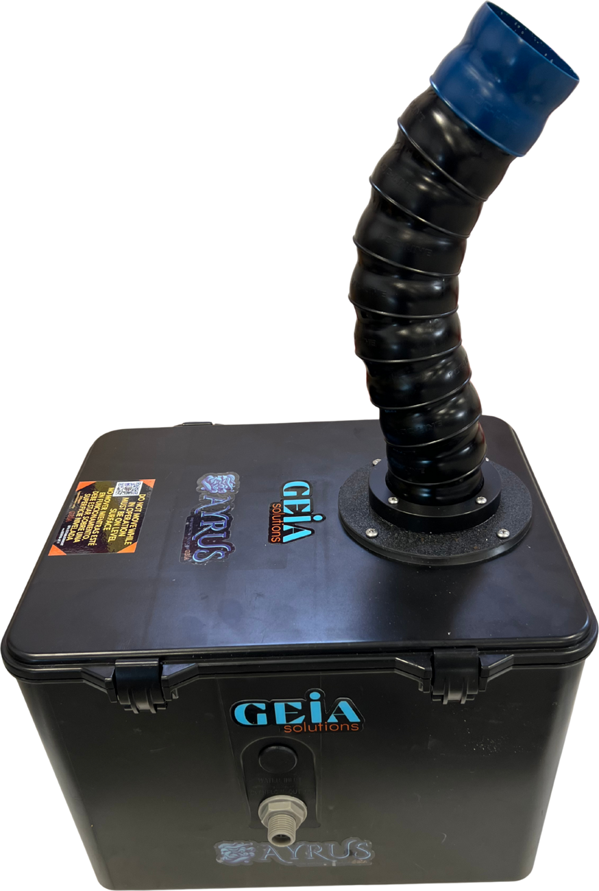AYRUS PRO portable HOCl dry misting unit